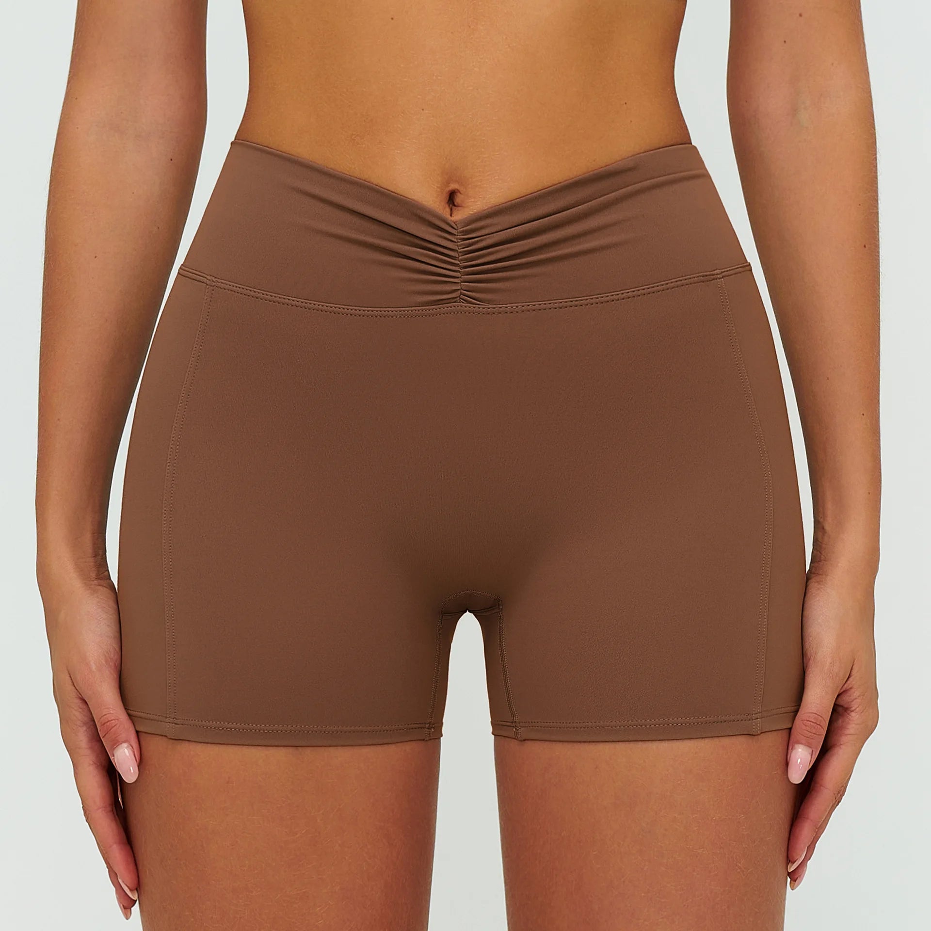 Core Sculpt V-Front Scrunch Shorts