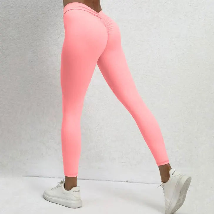 Curve Glow V-Back Scrunch Leggings