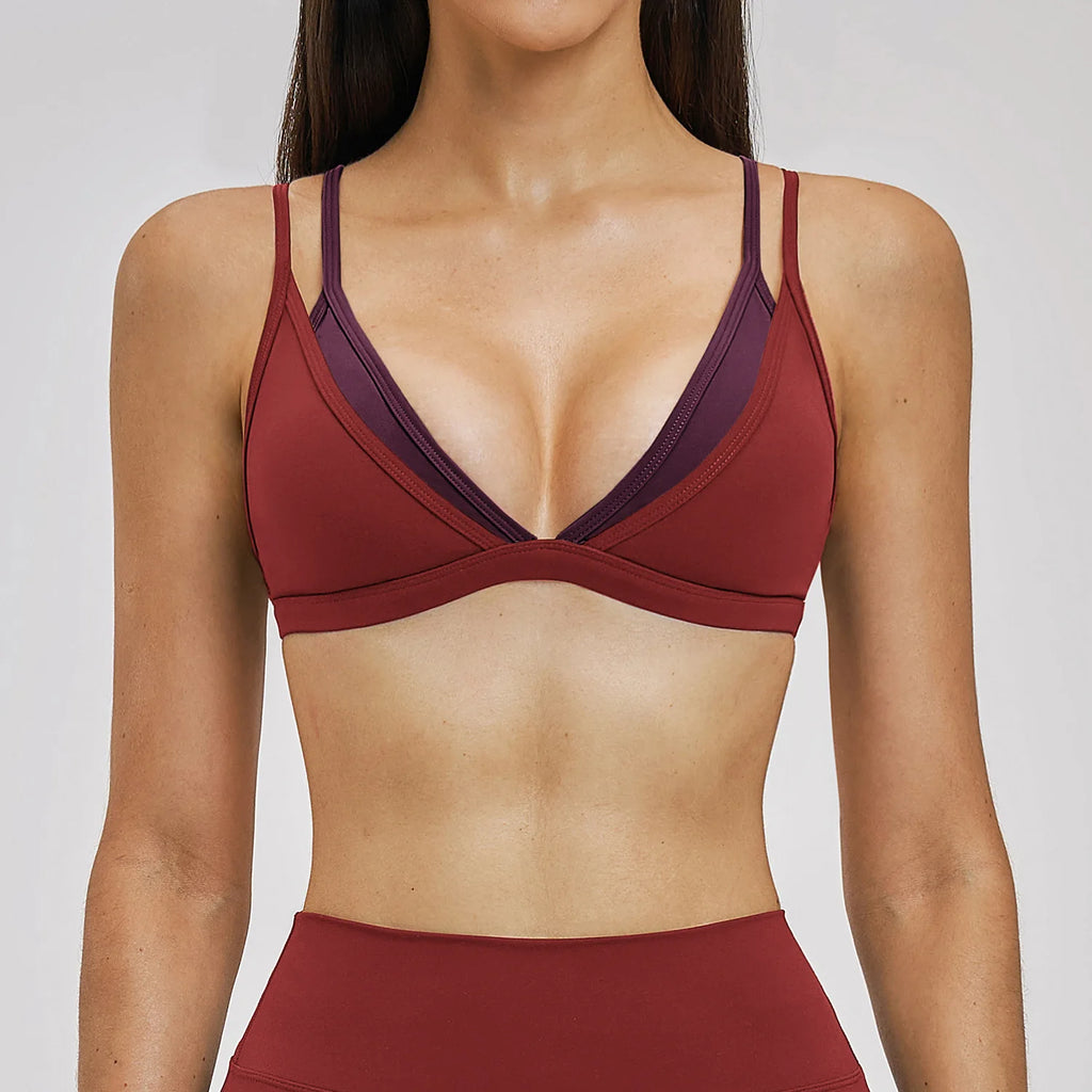 SculptMotion Layered Cami Bra