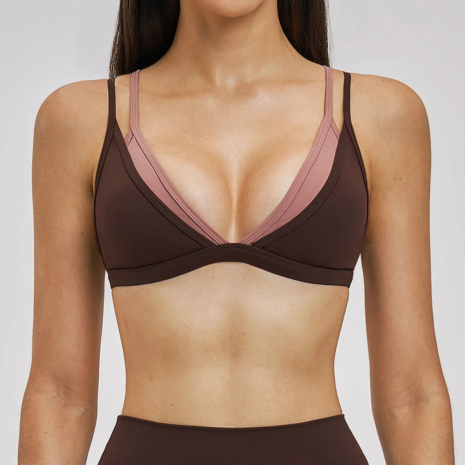 SculptMotion Layered Cami Bra