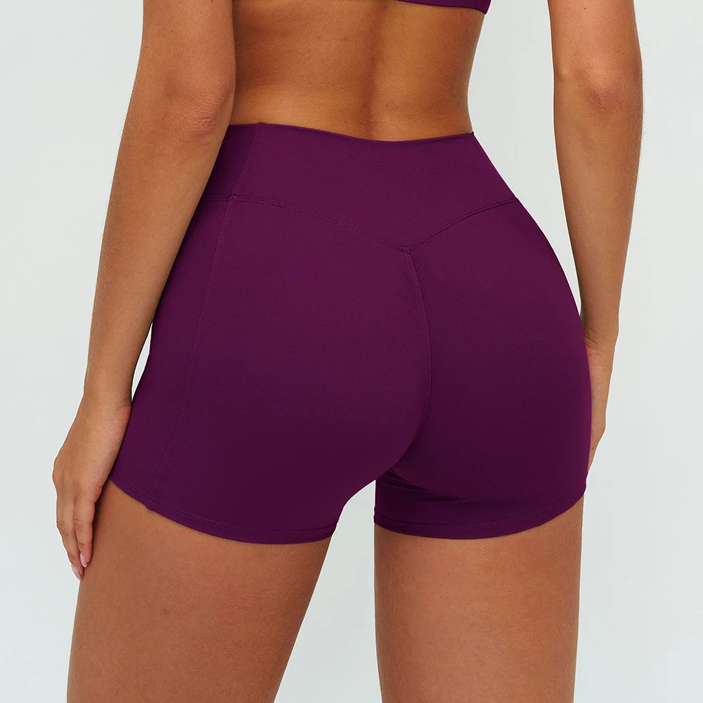 Core Sculpt V-Front Scrunch Shorts