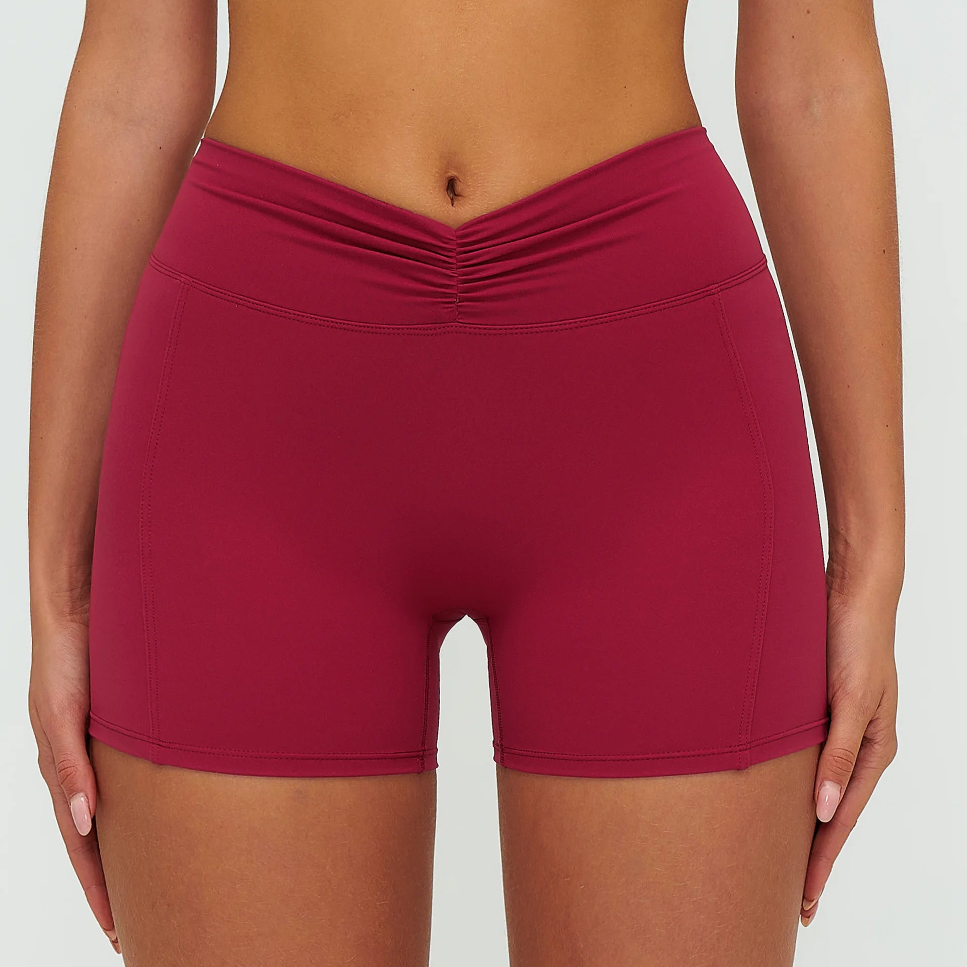 Core Sculpt V-Front Scrunch Shorts