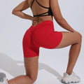 Core Sculpt V-Back Scrunch Shorts