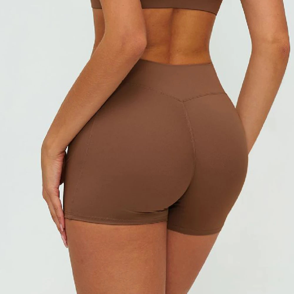 Core Sculpt V-Front Scrunch Shorts