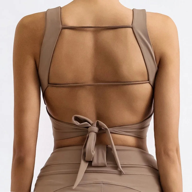 Curve-Tie Sculpt Sports Bra