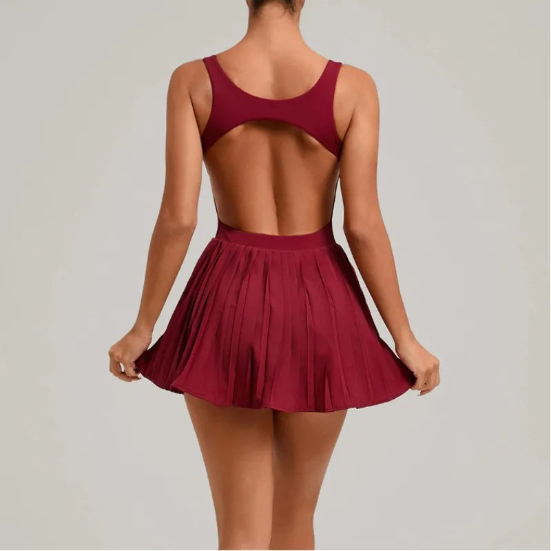 Allure Motion Athletic Skirt Body Suit