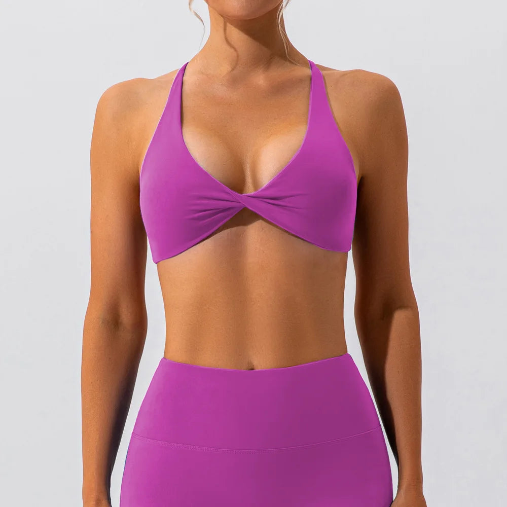 SculptMotion Cross Crop Bra
