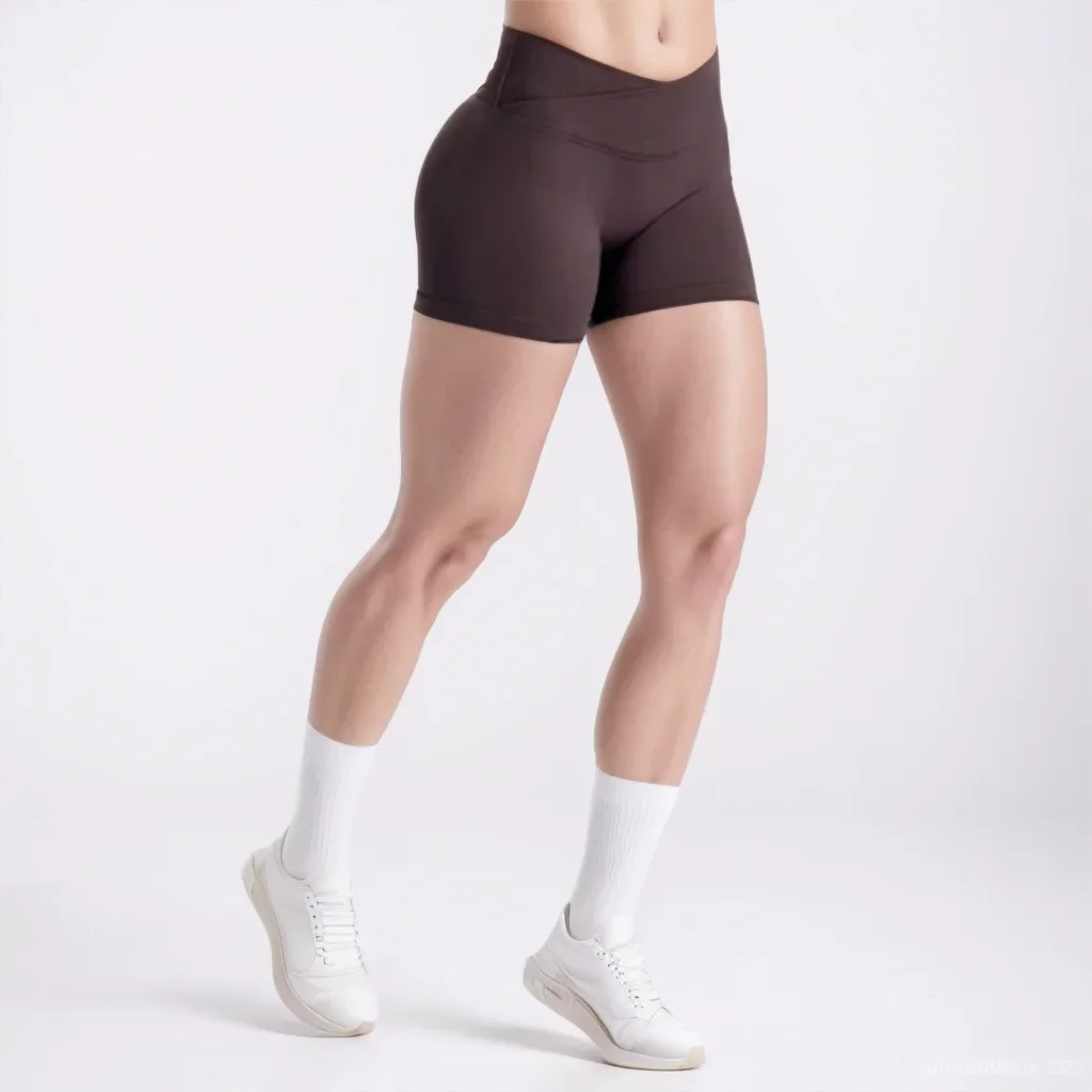 Core Sculpt Criss Cross Butt-Lifting Shorts