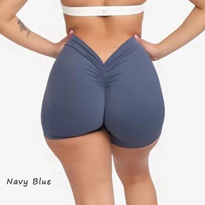 Core Sculpt V-Back Scrunch Shorts