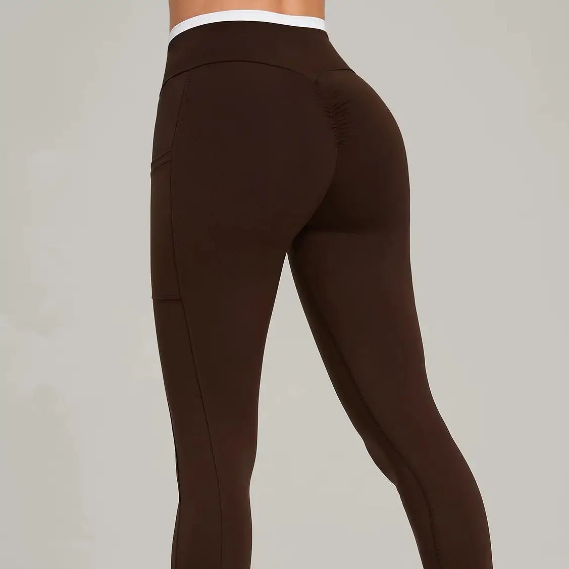 SculptMotion Cross Waist Leggings